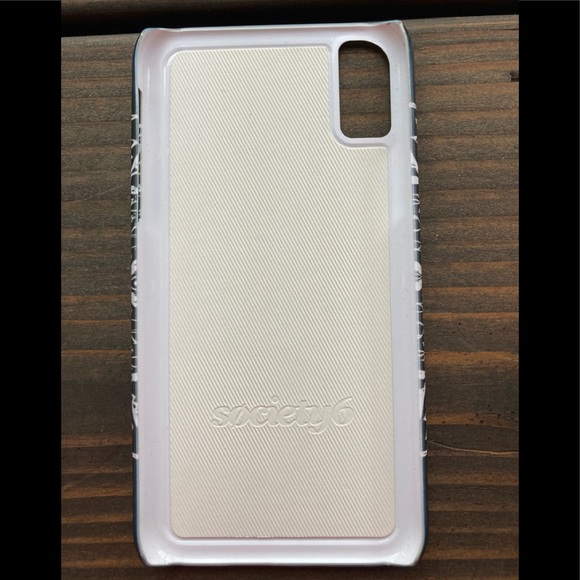 Iphone Case White Mandela on Black - Picture 2 of 5